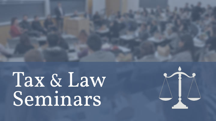 tax law seminars 2025